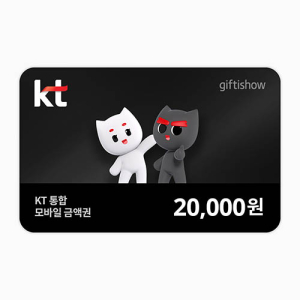 kt통합상품권 2만원권